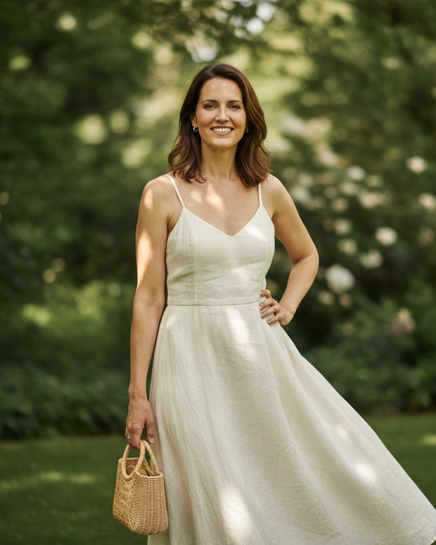Woman feeling confident outdoors